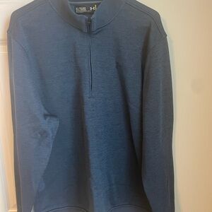 Under Armour Men's Zip-Up Sweater in Navy